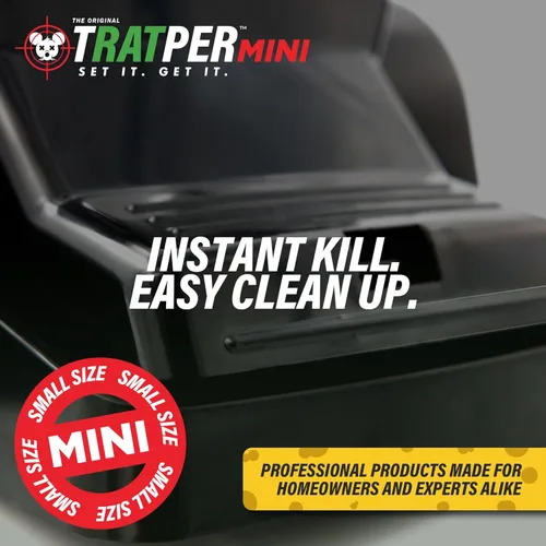 Miniatura 6 de Tratper Trampas para túnel de ratón. Evita la activación accidental con diseño de túnel dual. Trampas a presión cubiertas para matar humanamente