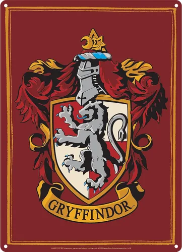Miniatura 4 de Harry Potter - Señales de hojalata de Harry Potter - Cresta de Gryffindor