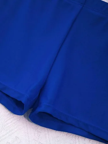 Miniatura 6 de Conjunto de 3 piezas sin mangas para niñas y niñas, uniforme de equipo con pantalones cortos de atletismo, bolas de flores