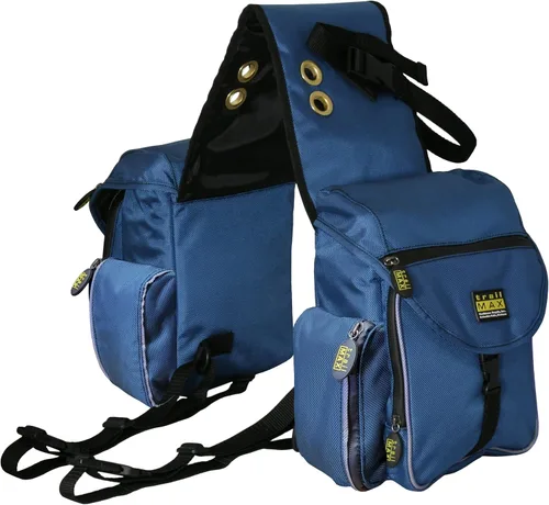 Miniatura 8 de TrailMax Serie 500 Bolsas de sillín aisladas y acolchadas para montar en senderos; bolsas acolchadas y aisladas para caballos; bolsas acolchadas