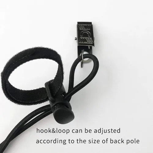 Miniatura 5 de Pinzas para telón de fondo para estudio de video fotográfico, paquete de 12, color negro