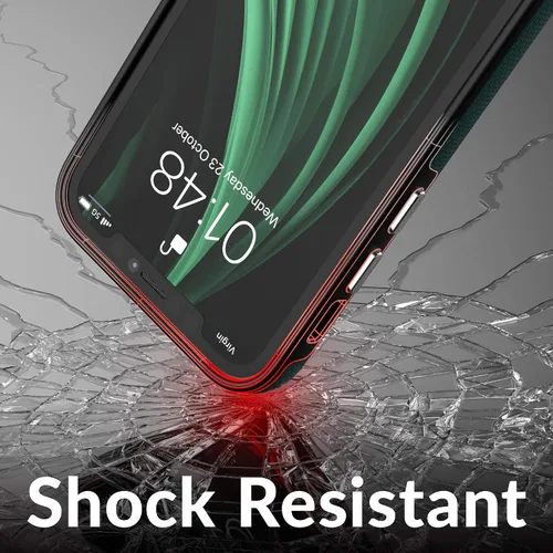 Miniatura 5 de Crave Funda para iPhone 12 mini, funda de protección dual para iPhone 12 mini (5.4 pulgadas) - Verde bosque