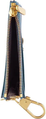 Miniatura 65 de SEAVILIA Tarjetero llavero cartera para mujer con ventana de identificación RFID monedero regalo abeja delgada minimalista pequeña cartera