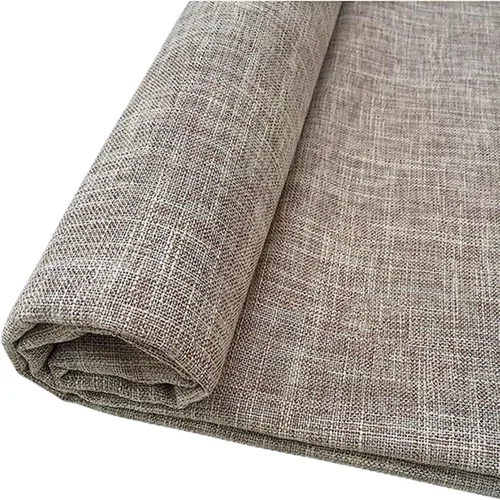 Miniatura 16 de TinaKim tela para tapicería, material de lino sintético, para reparación y costura de fundas de sofá, silla y sillón (12 marrón, 1 yarda
