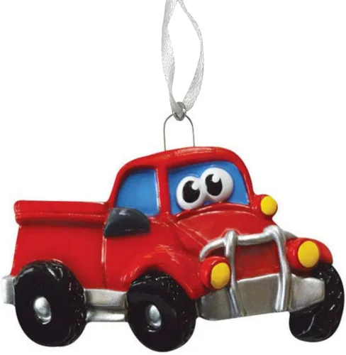 Miniatura 2 de Adorno personalizado 2024 para camioneta, juguetes para árbol de Navidad, decoración artesanal personalizada para niños