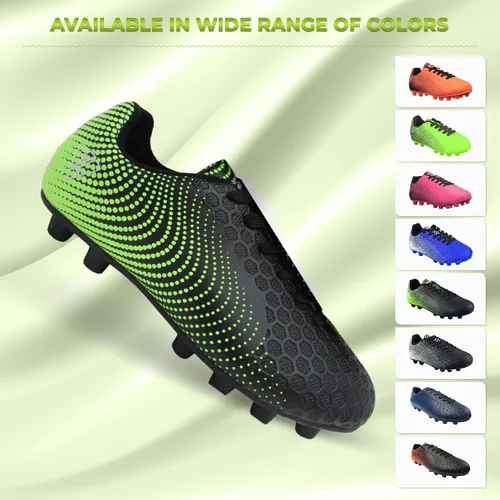 Miniatura 5 de Vizari Stealth Firm Ground - Botines de fútbol para jóvenes, ligeros, duraderos y cómodos con excelente tracción, zapatos de fútbol para niños
