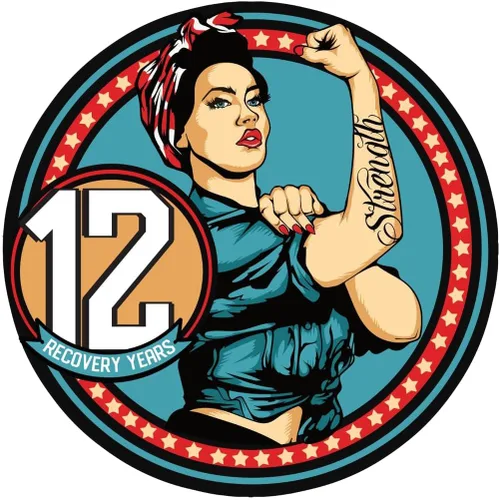 Miniatura 35 de Sobriety Coin – Rosie Strength Tattoo Recovery AA Chip, medallón de alta resistencia, regalo perfecto para cualquier persona en recuperación