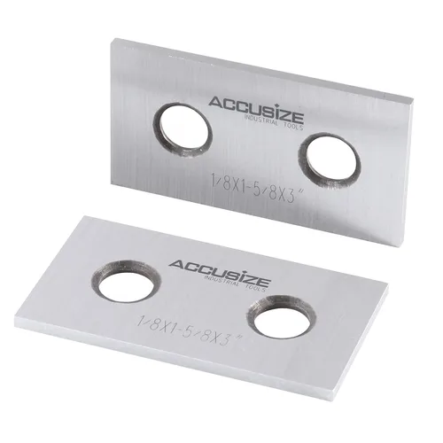Miniatura 7 de Accusize Industrial Tools 1/8 '' de grosor 10 pares de juegos paralelos de precisión, 3 '' de longitud, EG10-1403