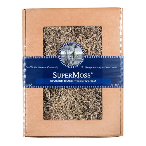 Miniatura 8 de SuperMoss Musgo español preservado, negro 2 onzas