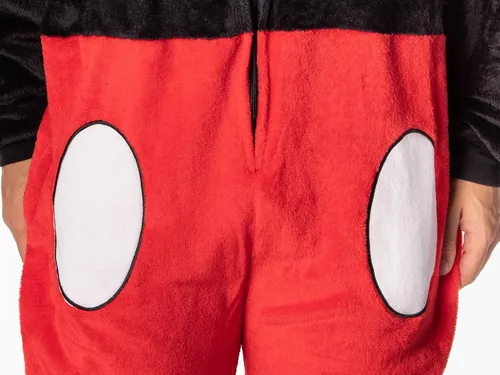 Miniatura 5 de Disney Mickey Mouse Super Minky - Disfraz con capucha para adultos traje de unión ropa de dormir Multicolorido
