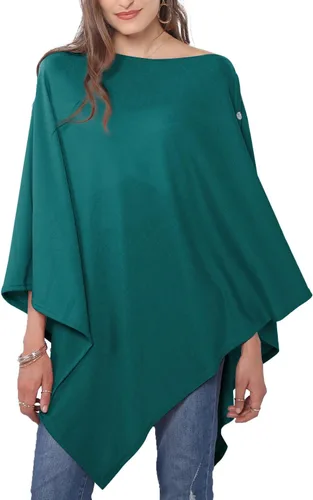 Miniatura 77 de MissShorthair Versatile Women's Shawl Wrap – Soft Knitted Poncho Cape Scarf for Fall Winter