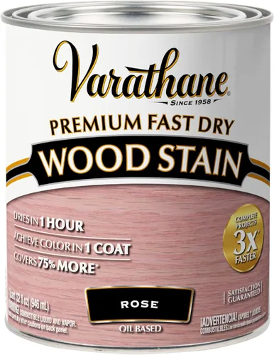 Miniatura 38 de Varathane Premium - Colorante de madera de secado rápido, cuarto de galón, roble primaveral color fantasía (Spring Oak)