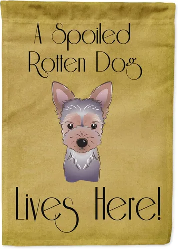 Miniatura 63 de Caroline's Treasures BB1508GF - Bandera de jardín con texto en inglés "Jack Russell Terrier", bandera decorativa para patio exterior, patio, obras