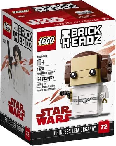 Miniatura 4 de LEGO 6225350 Brickheadz Princess Leia Organa 41628 Kit de construcción, multicolor