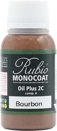 Miniatura 28 de Rubio Monocoat Muestra de Acabado de Aceite para Madera - Puro Aceite Plus Parte A Aceite de Linaza de Secado Rápido y Ecológico para Uso Pure