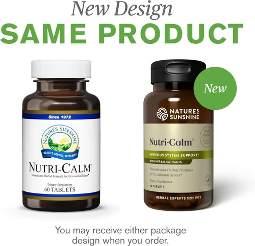 Miniatura 7 de Nature's Sunshine Nutri-Calm, 60 Tabletas