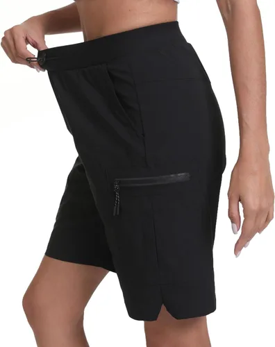 Miniatura 2 de Pantalones cortos de senderismo para mujer, de secado rápido, ligeros, para viajes, atletismo