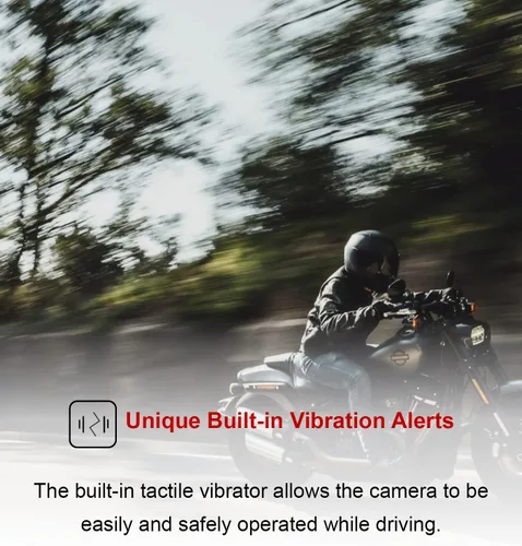Miniatura 7 de INNOVV Cámara H5 para casco de motocicleta 4K 30 fps con Wi-Fi, tecnología electrónica de estabilización de imagen, batería recargable, interfaz