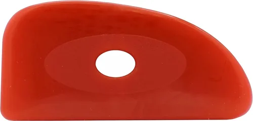Miniatura 5 de Creative Hobbies Cerámica roja de silicona suave, paquete de 2, herramienta de escultura de cerámica ultrasuave para un acabado suave y eliminación