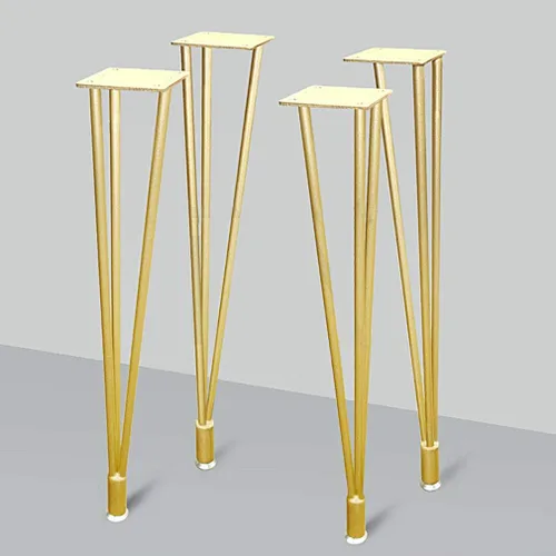 Miniatura 4 de Patas ajustables de metal para muebles, patas de mesa de centro, 3 varillas, ajustables de 0 a 0.394 in, para escritorio, mesa de comedor, mesa