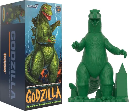 Miniatura 12 de Super7 Figura de reacción Toho Godzilla '89 (Festival de flor de cerezo) – Figura de acción de Toho Godzilla de 3.75 pulgadas – Coleccionables