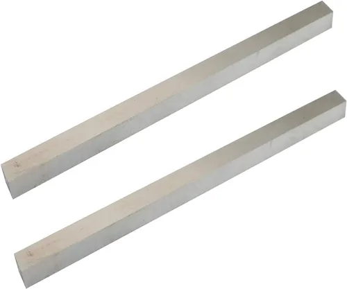 Miniatura 10 de 5 brocas de corte cuadrado HSS para torno de 0.157 in x 0.157 in x 7.874 in, molinillo de herramientas HSS en blanco, fresa rectangular de acero