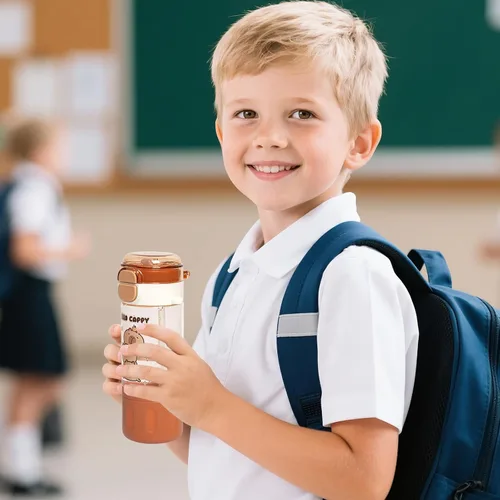 Miniatura 8 de Botella de Agua Capybara, Botella de Agua Kawaii con popote, bonitas botellas de agua Capybara con correa ajustable y calcomanías - para niños