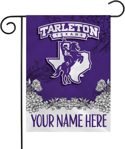 Miniatura 69 de Rico Industries Bandera de jardín personalizada estándar/primaria de la NCAA Louisiana Tech Bulldogs - 01