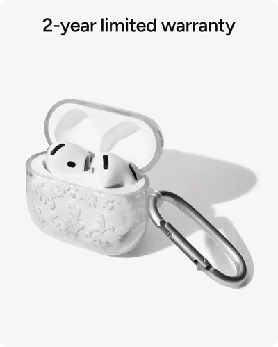 Miniatura 7 de ZAGG Funda con mosquetón para AirPods 4 – Funda protectora compatible con carga inalámbrica – Protección contra caídas de 360°, polvo y arañazos