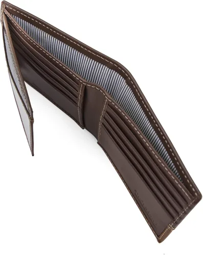 Miniatura 4 de Timberland Men's Leather Passcase Bifold Wallet Hybrid
