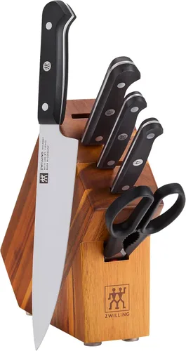 Miniatura 10 de ZWILLING Juego de 10 bloques de cuchillos gourmet Negro