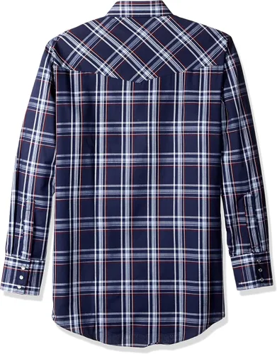 Miniatura 2 de ELY CATTLEMAN Camisa Western de manga larga a cuadros para hombre