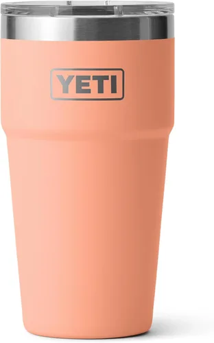 Miniatura 17 de YETI Rambler - Vaso apilable de 20 onzas, acero inoxidable, aislado al vacío con tapa MagSlider Verde mar