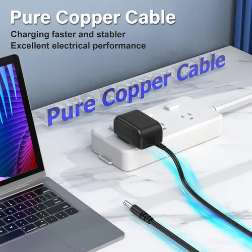 Miniatura 3 de Cable de alimentación de 12 V con certificación UL para Yamaha PA-3C PSR-E360 PSR-E360MA PSR-EW310 PSR-E253 PSR-E263 PSR-E273 Adaptador de CA