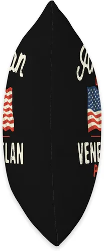 Miniatura 2 de Patriotism Race Venezuela American Flag American Grown with Venezuelan Parts - Almohada patriótica de nacionalidad, 16 x 16 pulgadas, multicolor