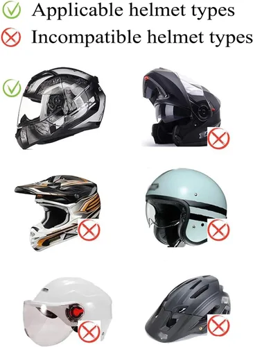 Miniatura 3 de Lindas fundas para casco de motocicleta con orejas de gato/conejo, cubierta de decoración de casco de cara completa divertida de felpa, gorro