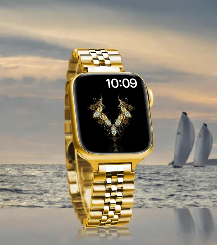 Miniatura 3 de Compatible con correas de Apple Watch para hombres de 1.654 pulgadas (Serie 10) 1.614 pulgadas, 1.575 pulgadas, 1.496 pulgadas, acero inoxidable