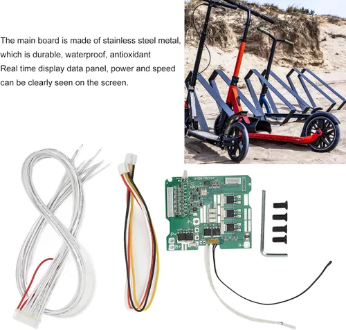 Miniatura 5 de Pilipane Placa controladora de scooter eléctrico, control de batería, placa base de repuesto para G30 Maximum con control de accesorios de tornillo