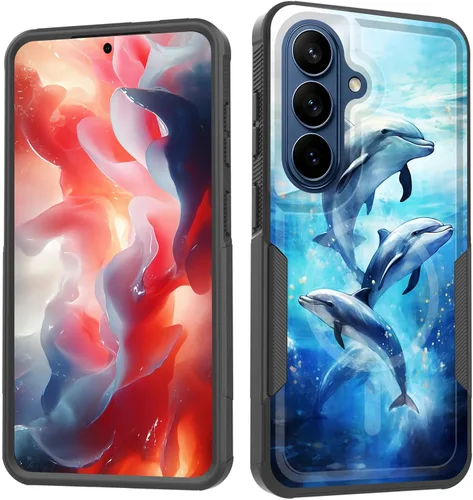 Miniatura 85 de Funda magnética para Galaxy A16 5G, [compatible con MagSafe] [protección contra caídas de grado militar] Funda resistente a prueba de golpes