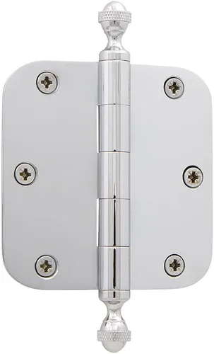 Miniatura 81 de Grandeur Hardware 824304 Bisagra residencial con punta de bellota de 3.5 pulgadas con esquinas de radio de 5/8 pulgadas en peltre antiguo