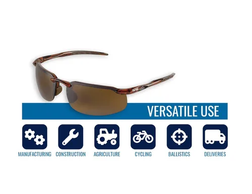 Miniatura 3 de Bullhead Safety Betta - Lentes de seguridad con protección contra la luz UV, lentes de luz azul con revestimiento antiarañazos, clasificación