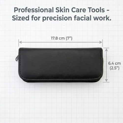 Miniatura 6 de Appearus AT14045 - Kit de herramientas profesionales para el cuidado de la piel, 11 piezas de acero inoxidable para esteticistas y spas,