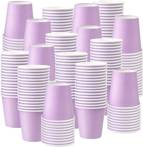 Miniatura 8 de Paquete de 50 vasos de papel blancos de 3 onzas, vasos desechables para el baño, vaso pequeño para enjuague bucal, vaso para aperitivos para agua