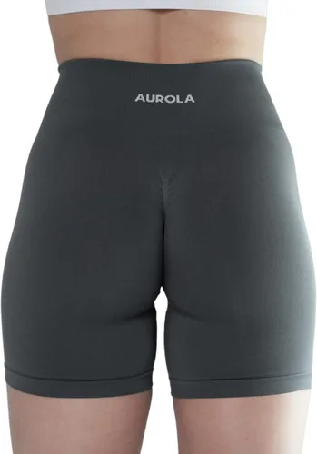 Miniatura 6 de AUROLA Intensify - Pantalones cortos de entrenamiento para mujer, sin costuras, para gimnasio, yoga, correr, deporte, ejercicio activo, fitness
