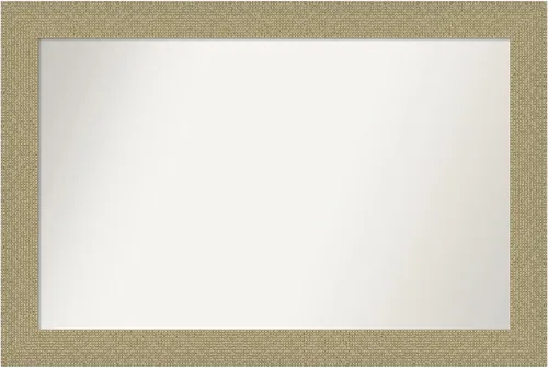 Miniatura 23 de Amanti Art Espejo de pared personalizado no biselado (24.25 x 24.25 pulgadas), marco dorado de mosaico, varios tamaños personalizados, espejo