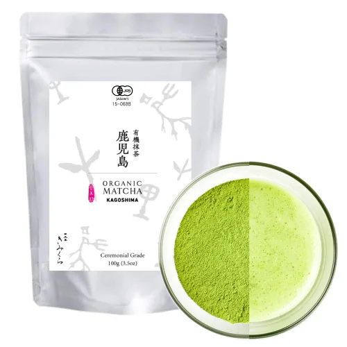 Miniatura 8 de Polvo de té verde matcha ceremonial orgánico de Kagoshima JAPÓN Té japonés KIMIKURA Matcha KIMIKURA