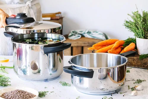 Miniatura 9 de BRA Allure - Olla a presión rápida de 6 litros de acero inoxidable, apta para todas las cocinas, incluyendo inducción [exclusiva de Amazon]
