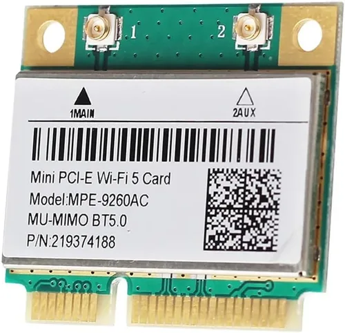 Miniatura 32 de Serie Killer para Intel AX1690i WiFi 6E Adaptador de juegos Actualización de AX411 Tarjeta WiFi CNVio2 M.2 WiFi de alta velocidad de 3.0 Gbps