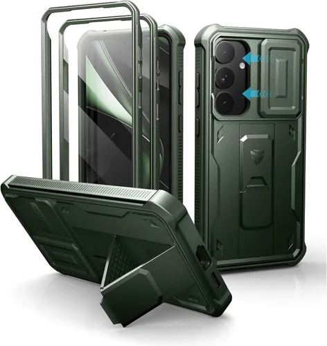 Miniatura 18 de Dexnor Funda para Samsung Galaxy S24 con Cubierta Deslizante Integrada para Cámara y Protector de Pantalla y Soporte, Funda Resistente a los Golpes