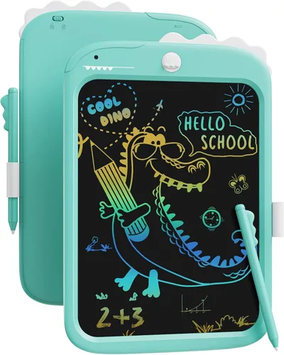 Miniatura 13 de Tableta de escritura LCD de 8.5 pulgadas para niños, juguetes de unicornio regalos para niñas de 3 a 5 años, juguete educativo de viaje, regalo